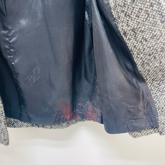 Upward Women’s Coat Blazer Gray Pure Wool Size 9 - Picture 7 of 7